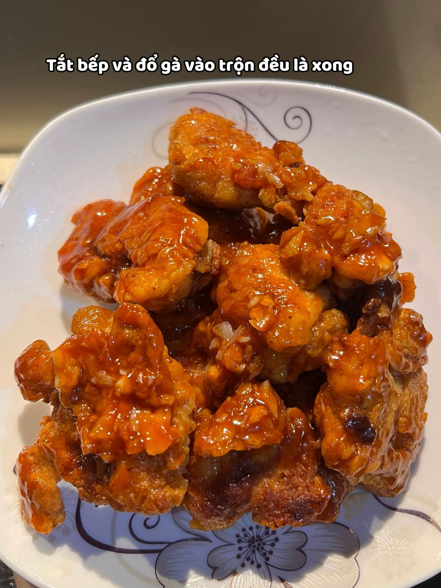 Cách làm Gà sốt cay giòn ngon