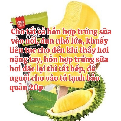 Cách làm kem sầu riêng siêu ngon tại nhà