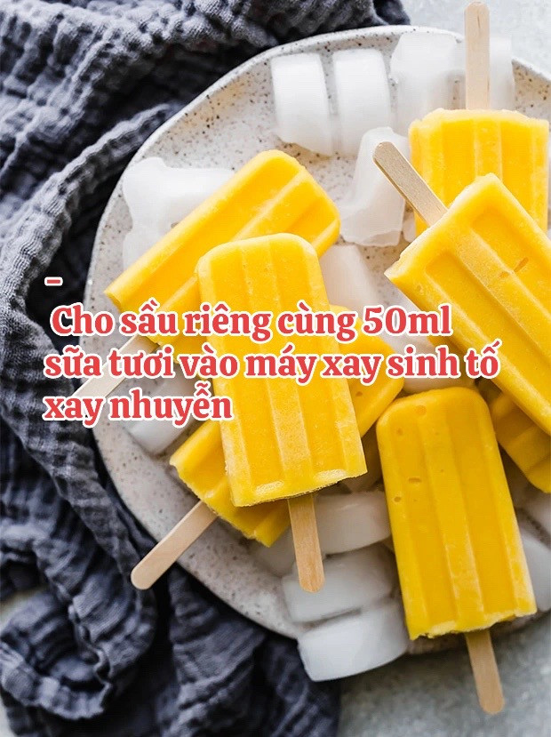 Cách làm kem sầu riêng siêu ngon tại nhà