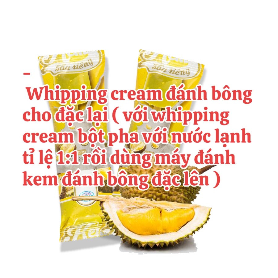 Cách làm kem sầu riêng siêu ngon tại nhà