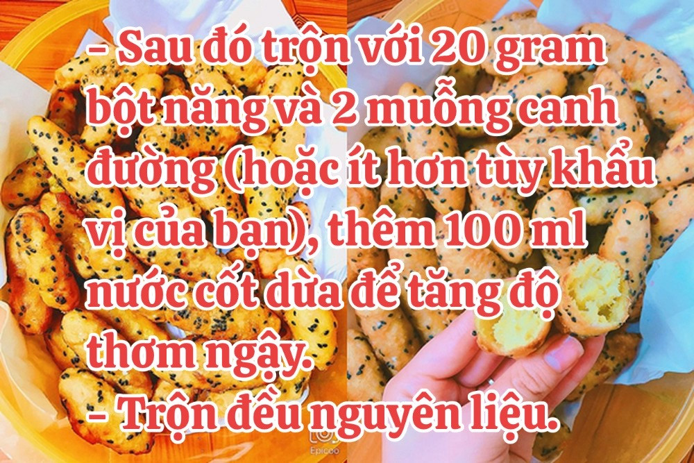 Cách làm khoai lang kén siêu ngon tại nhà