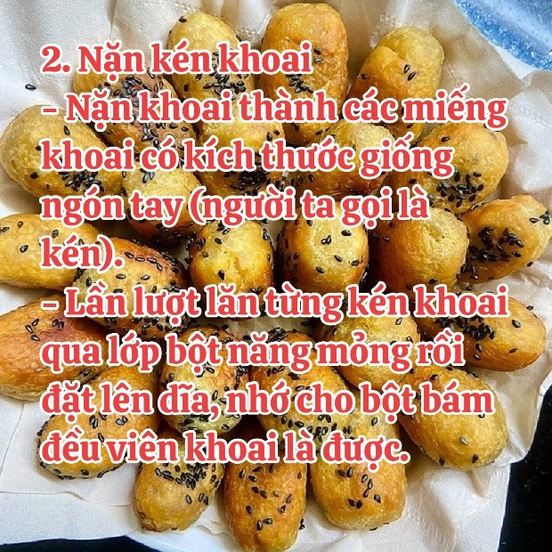 Cách làm khoai lang kén siêu ngon tại nhà