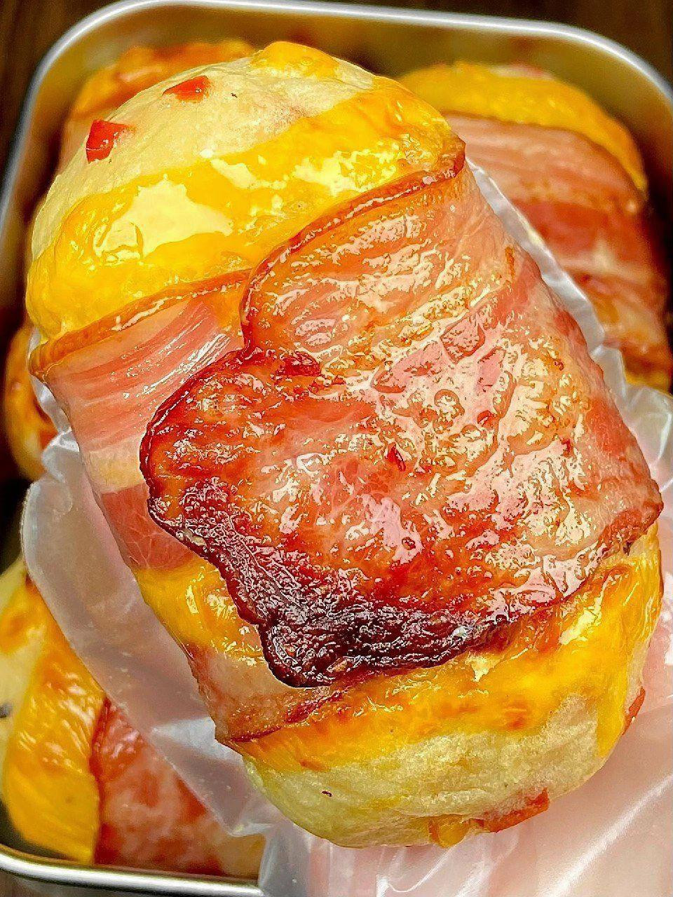 Cách làm khoai tây nghiền cuốn thịt xông khói phô mai, nướng giòn rụm thơm ngon