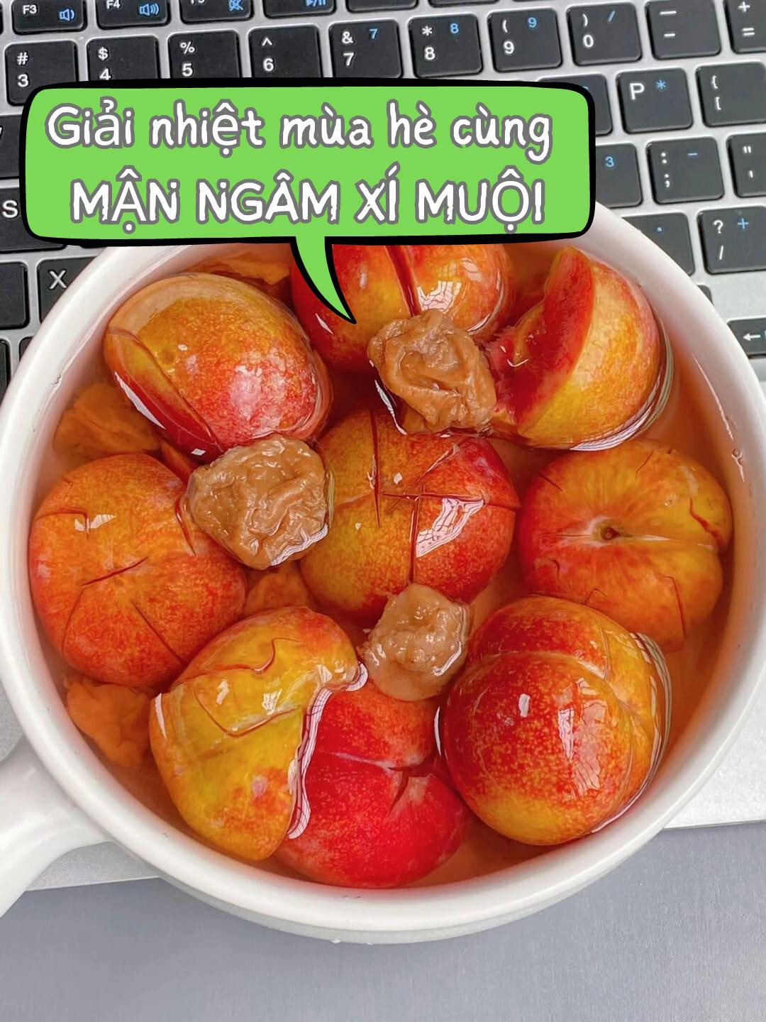 Cách làm mận ngâm xí muội giải nhiệt mùa hè, bí quyết ép mận và ướp đường muối ngon tuyệt