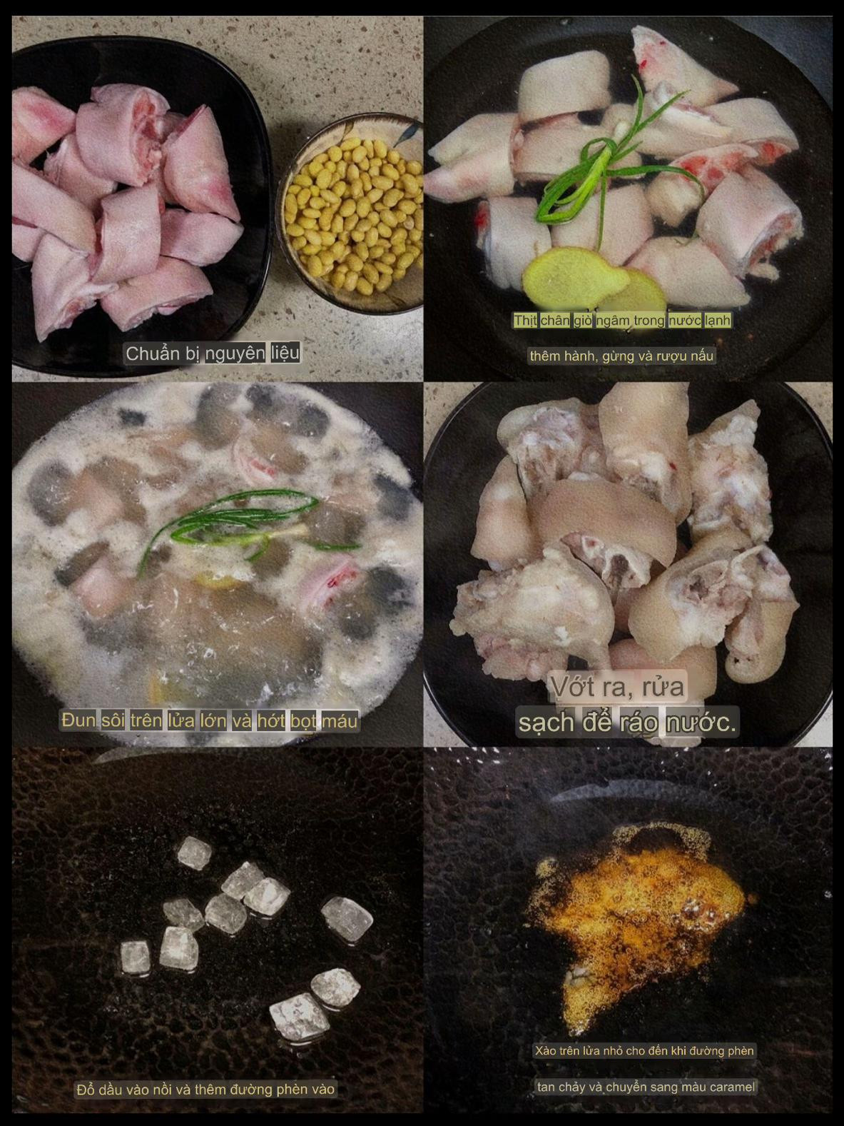 Cách làm món chân giò hầm đậu nành ngon tuyệt, mềm tan và đậm đà hương vị