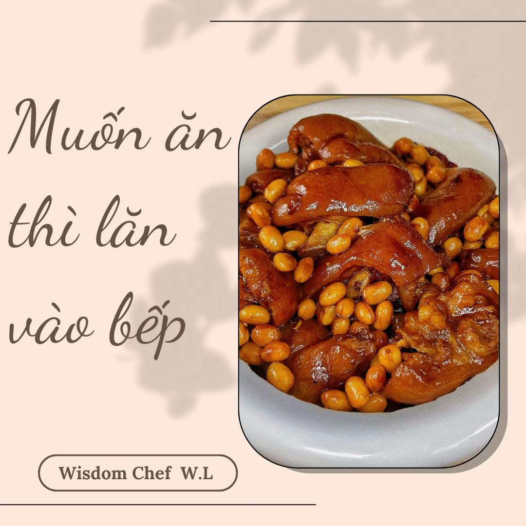 Cách làm món chân giò hầm đậu nành ngon tuyệt, mềm tan và đậm đà hương vị