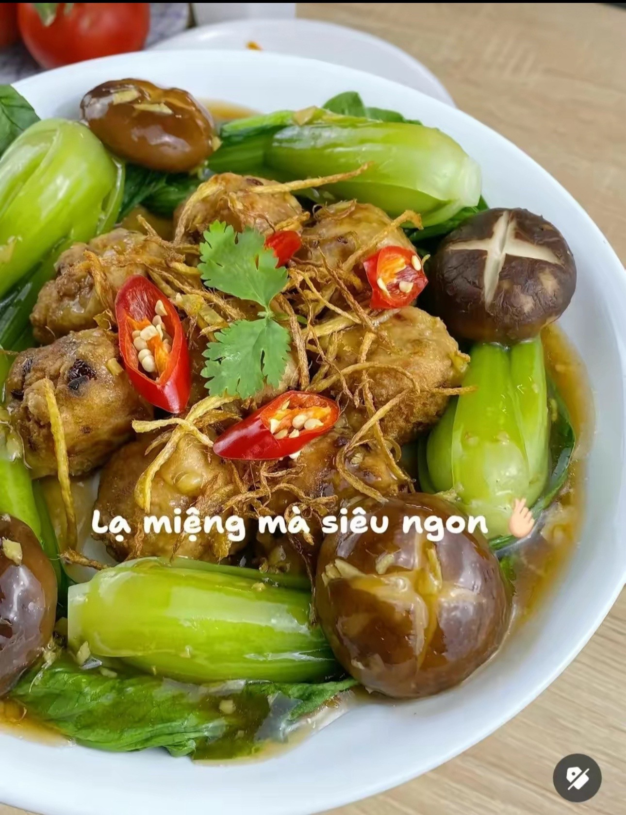 Cách làm món chay đậu hũ viên sốt dầu hào ngon miệng, dễ làm