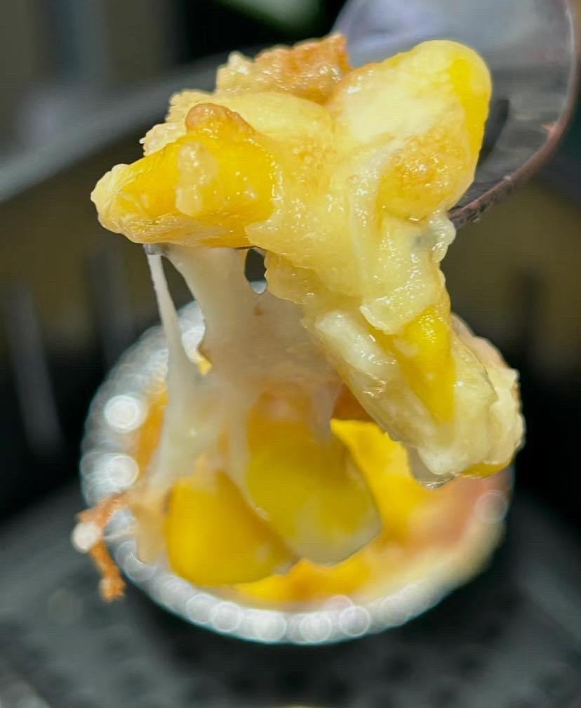 Cách làm ngô phô mai nướng siêu拉丝 bằng nồi chiên không dầu