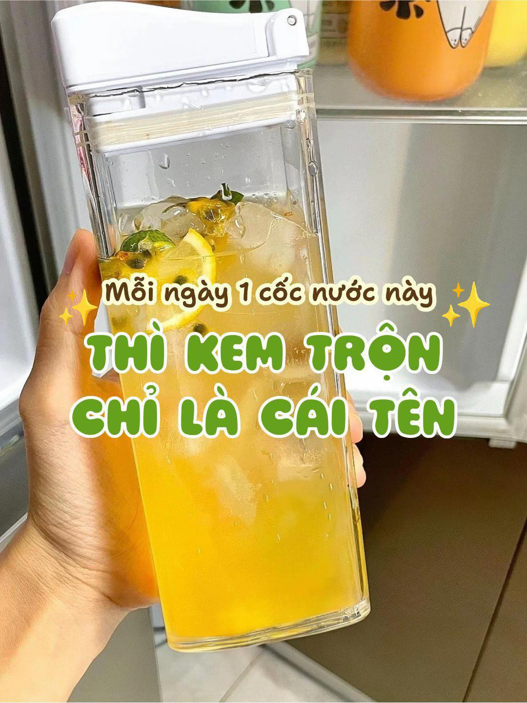 Cách làm nước detox chanh dây và tắc, bí quyết giảm cân tự nhiên hiệu quả