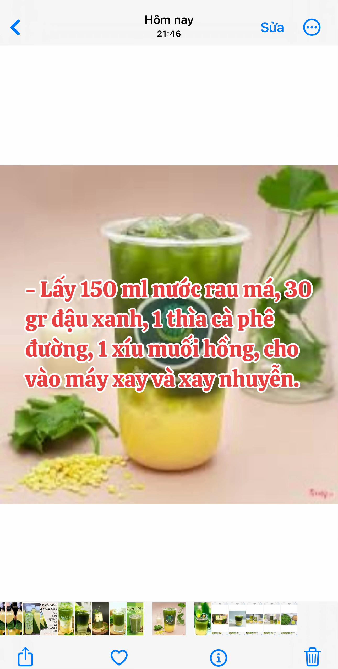 Cách làm Rau má đậu xanh siêu bổ dưỡng, đồ uống giải khát ngon lành