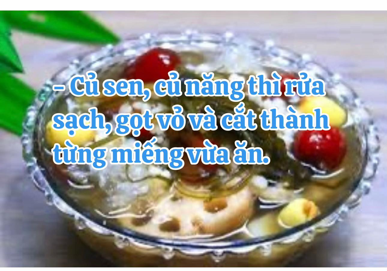 Cách làm sâm bổ lượng (chè thập cẩm) thơm ngon tại nhà với hạt bo bo, hạt sen và long nhãn