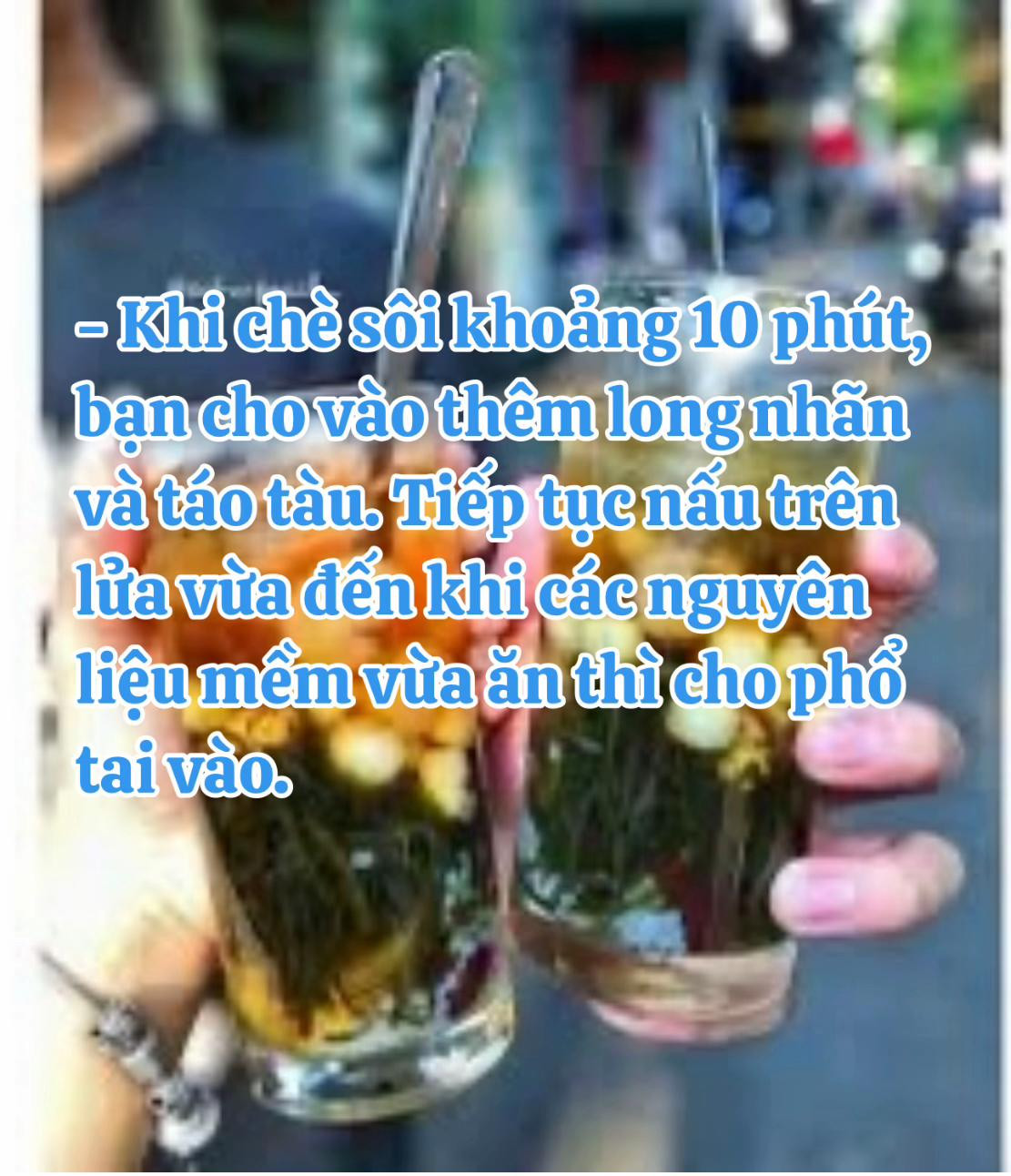 Cách làm sâm bổ lượng (chè thập cẩm) thơm ngon tại nhà với hạt bo bo, hạt sen và long nhãn