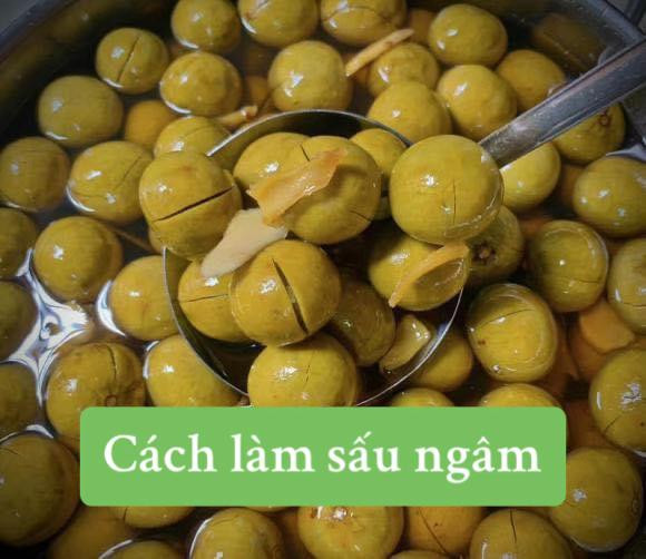 Cách làm sấu ngâm đường không bị nổi váng tại nhà siêu ngon