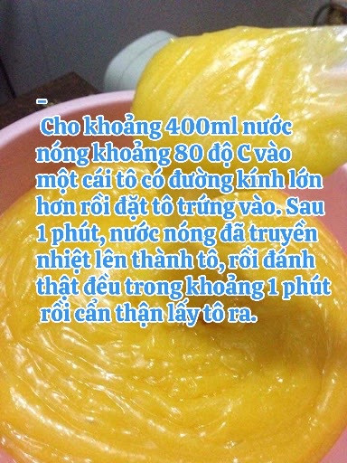 Cách làm sốt dầu trứng chuẩn vị, công thức chi tiết từ trứng gà và nước cốt chanh