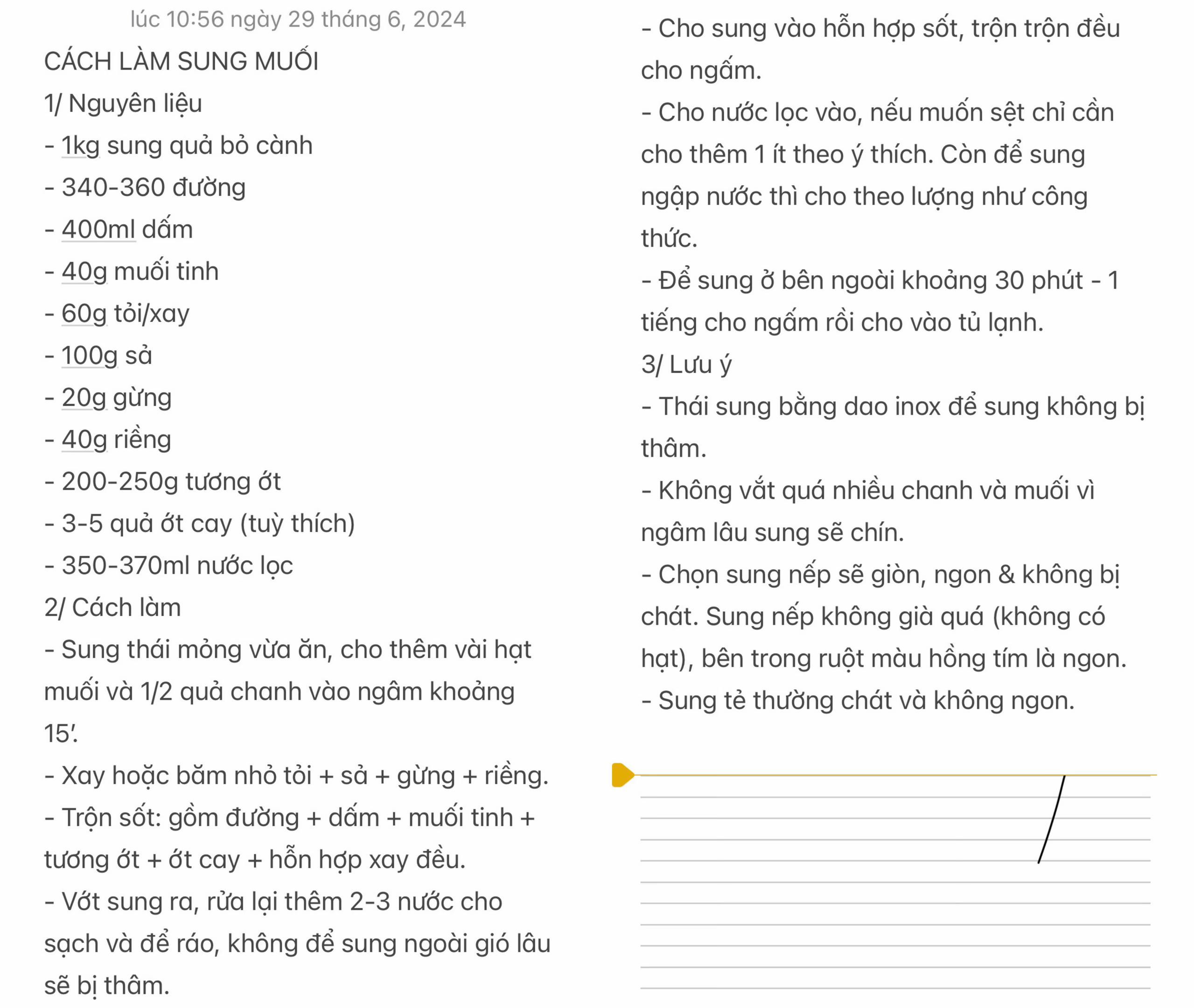 Cách làm sung muối chua giòn ngon, công thức chi tiết ngâm sung với tỏi ớt sả gừng