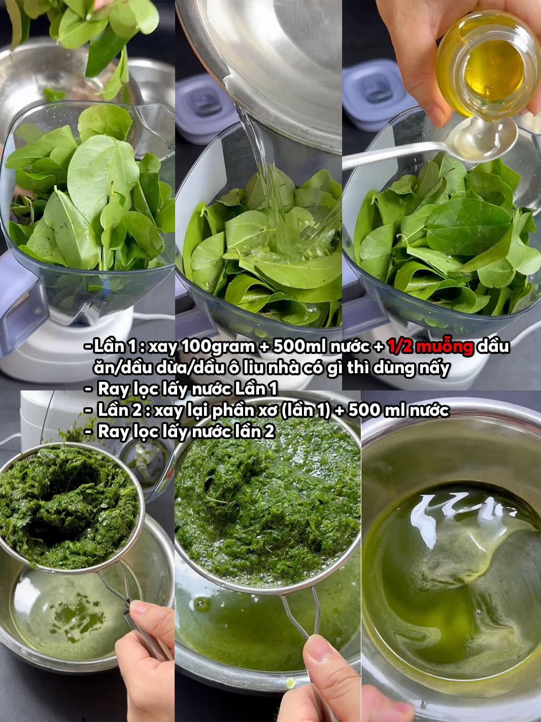 Cách làm sương sâm thơm ngon, dẻo dai không cần vò từ lá tươi