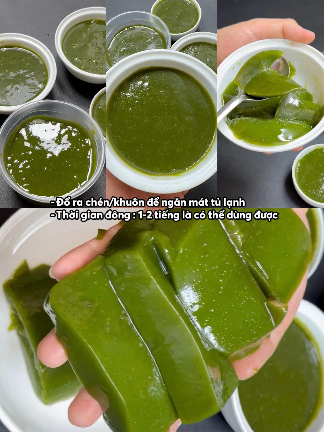 Cách làm sương sâm thơm ngon, dẻo dai không cần vò từ lá tươi