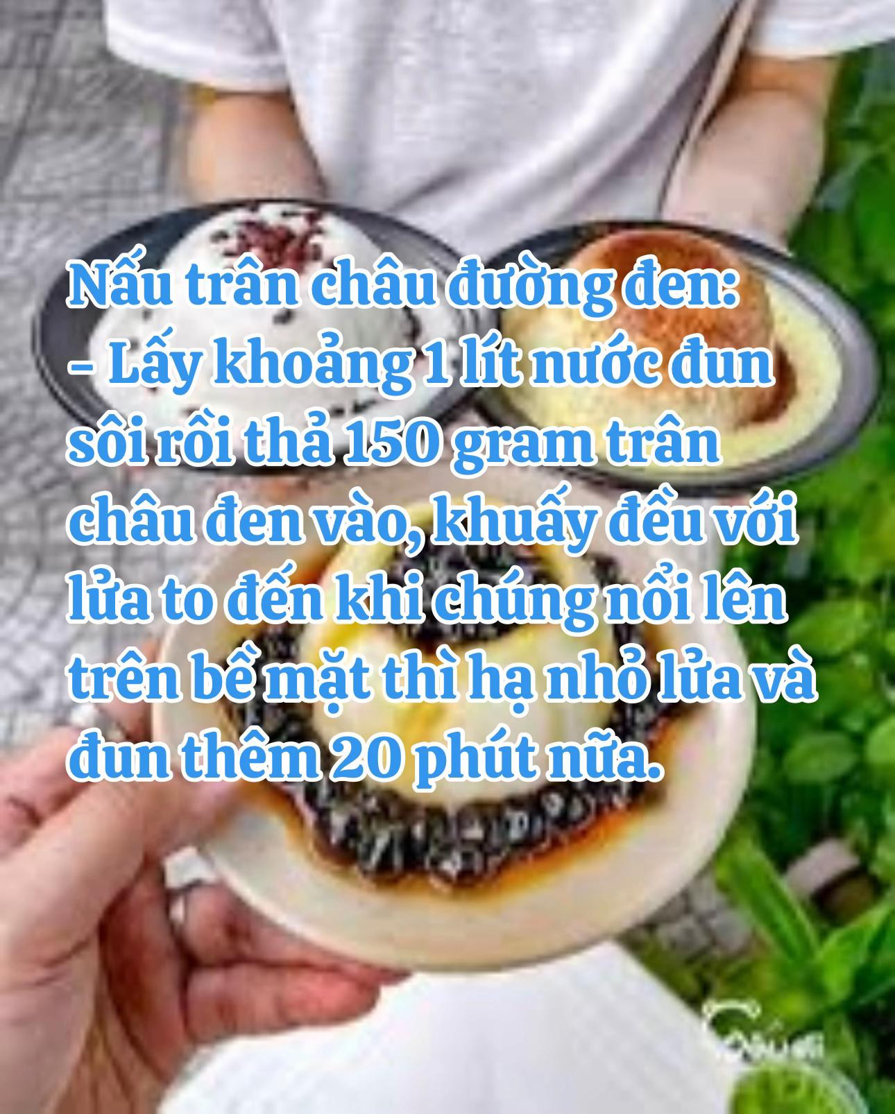 Cách làm Tàu Hũ Singapore bằng Gelatin cực kỳ đơn giản tại nhà với trân châu đường đen