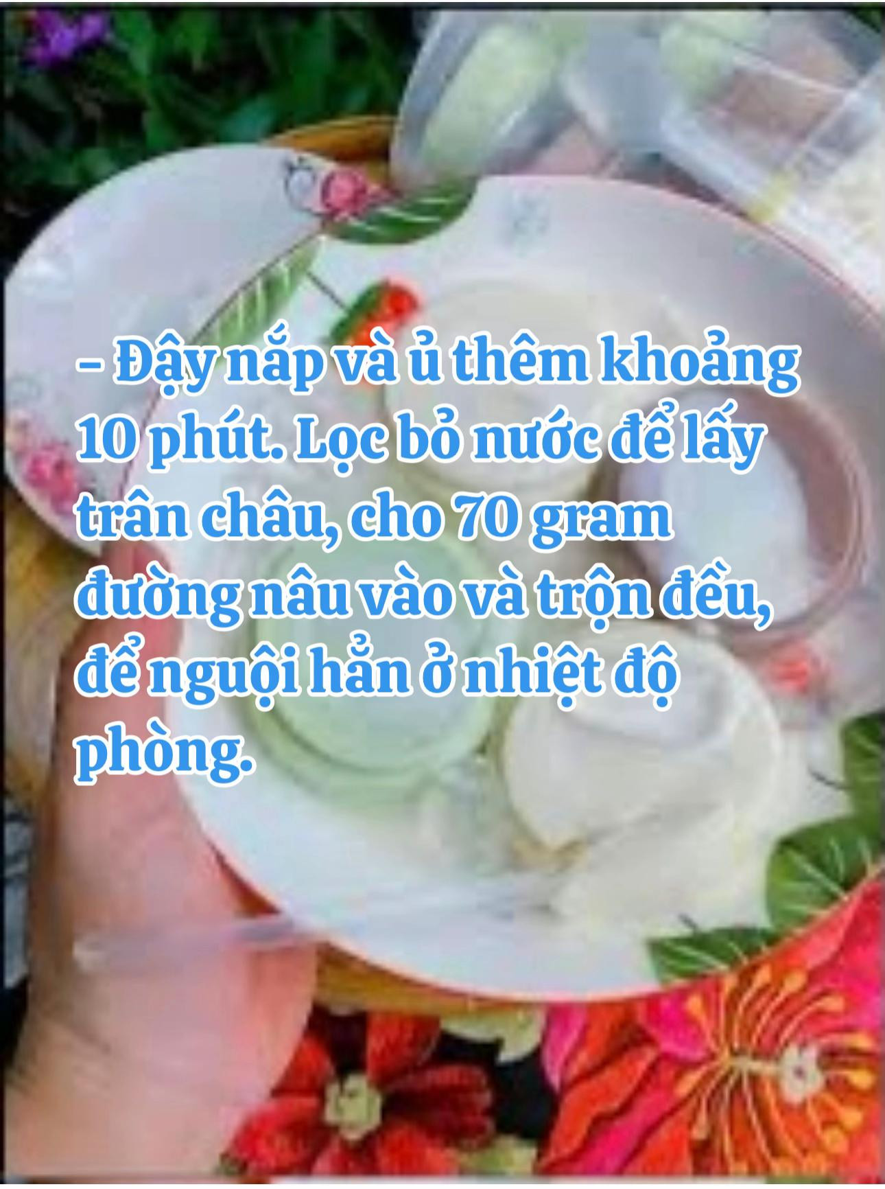 Cách làm Tàu Hũ Singapore bằng Gelatin cực kỳ đơn giản tại nhà với trân châu đường đen