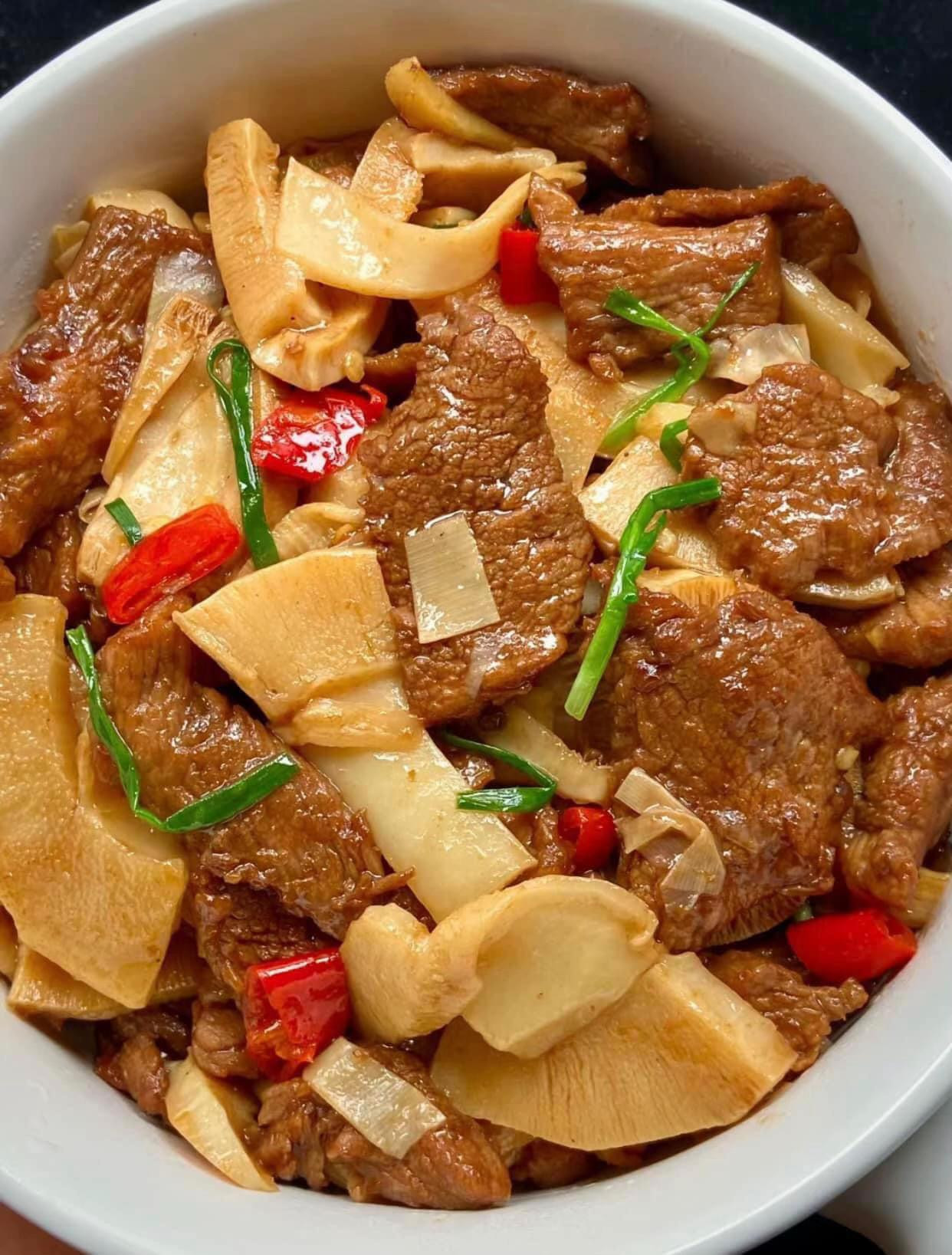 Cách làm thịt bò xào măng chua ngọt đậm đà, công thức nấu ăn ngon