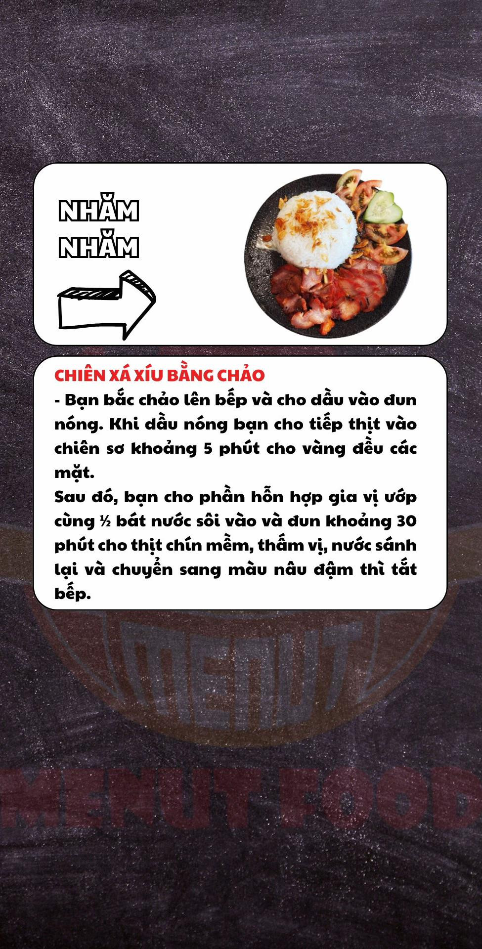 Cách làm Thịt Xá Xíu chiên chảo ngon tuyệt, nguyên liệu đơn giản