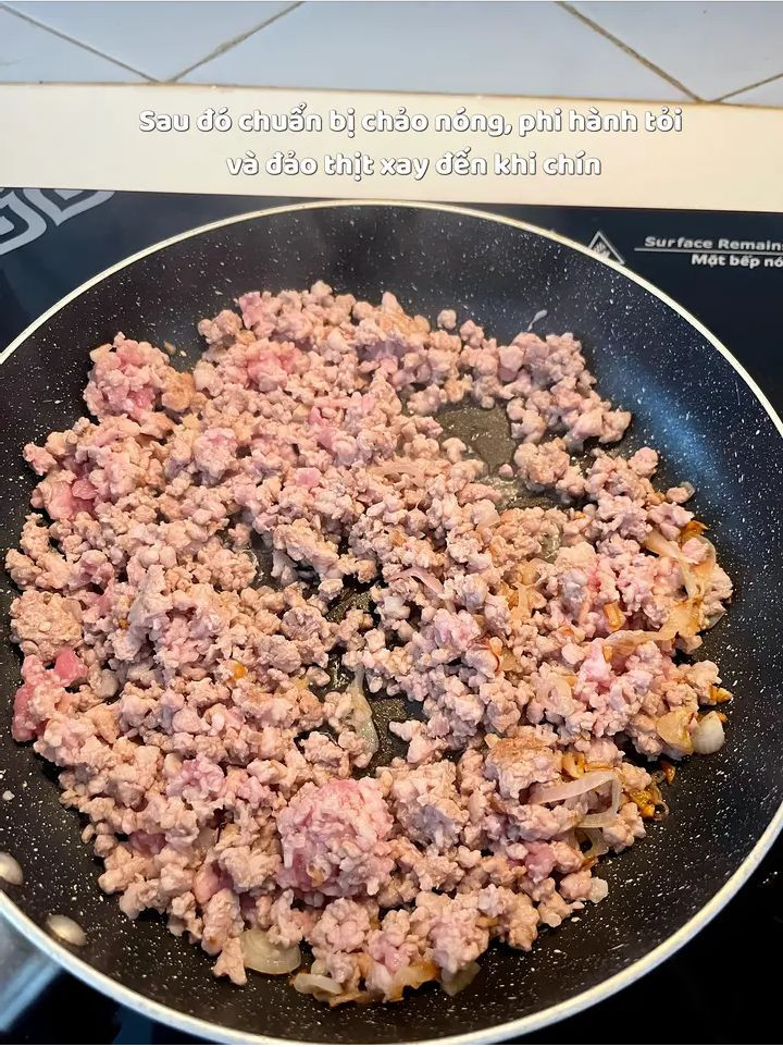 Cách làm Thịt Xay Xào Bắp ngon miệng, đơn giản tại nhà