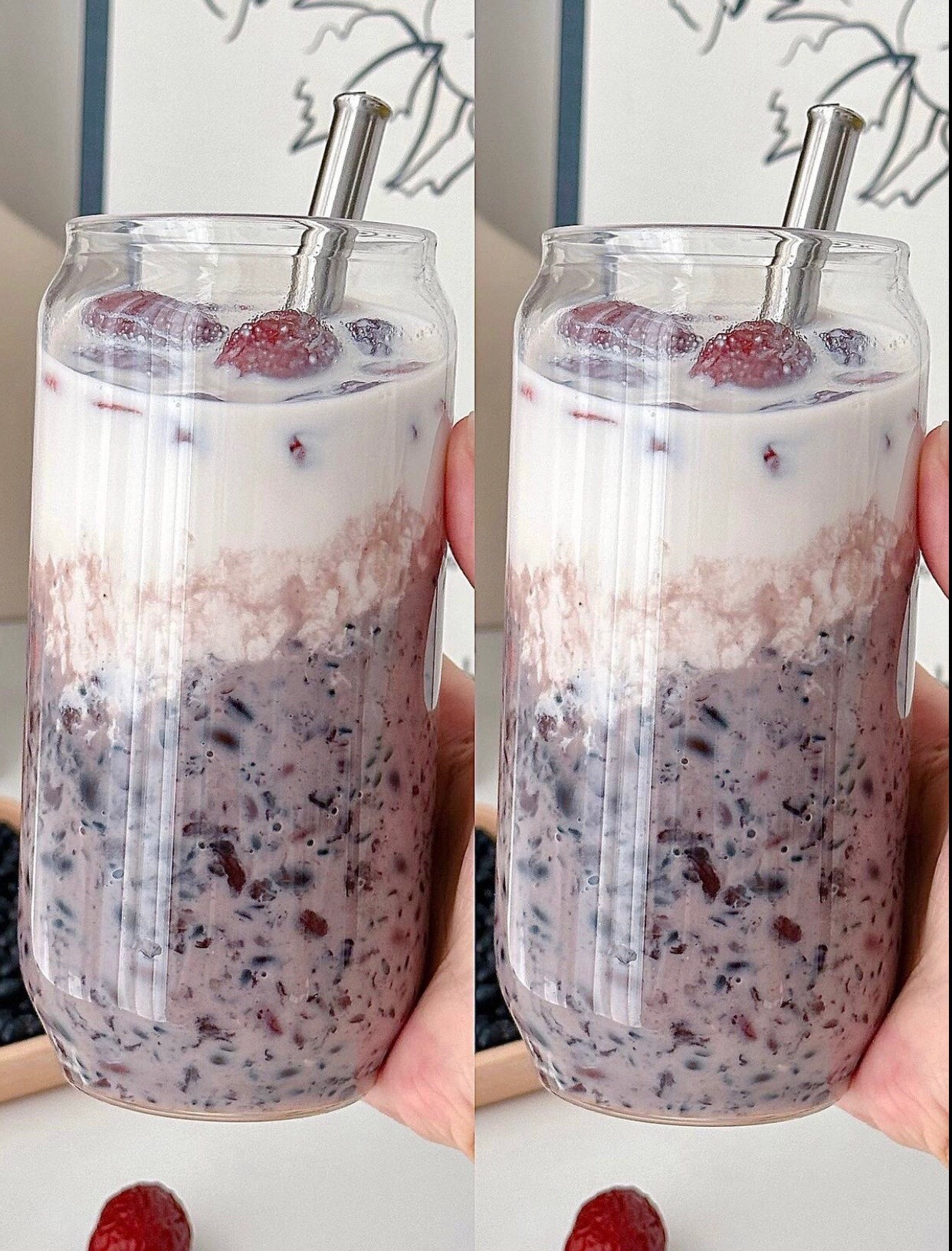 Cách làm thức uống ngũ cốc bổ khí huyết, dưỡng âm và đẹp tóc từ đậu đen, gạo đen, táo đỏ