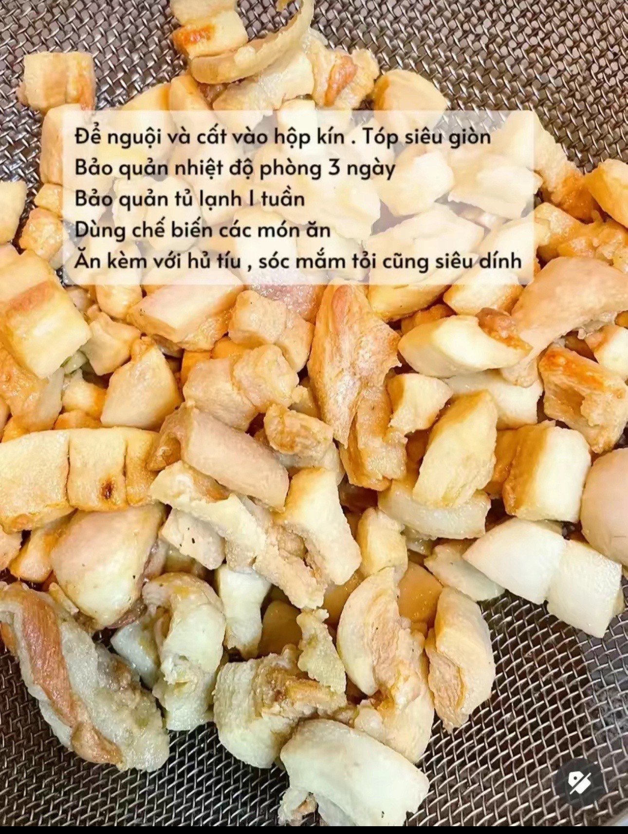 Cách Làm Tóp Mỡ Giòn Rụm, Bí Quyết Chọn Mỡ Gáy Và Xử Lý Mùi Hôi