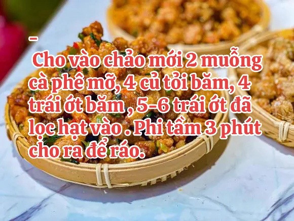 Cách làm Tóp Mỡ Mắm Tỏi Ớt giòn ngon, nguyên liệu đơn giản