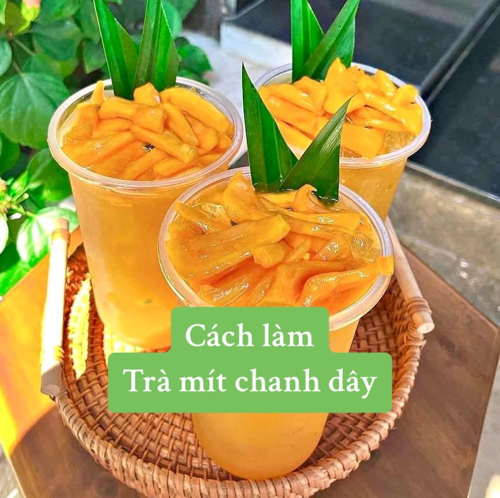 Cách làm Trà mít chanh dây siêu ngon mát lạnh tại nhà