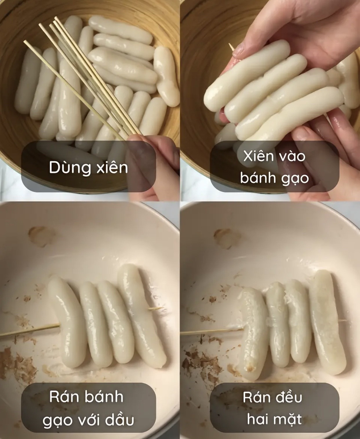 Cách làm Tteokkochi - Món ăn vặt Hàn Quốc với bánh gạo tự làm và sốt gochujang cay ngọt