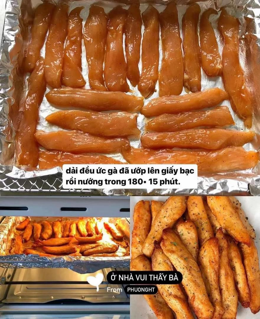 Cách làm ức gà chiên healthy thơm ngon, vàng giòn và bổ dưỡng