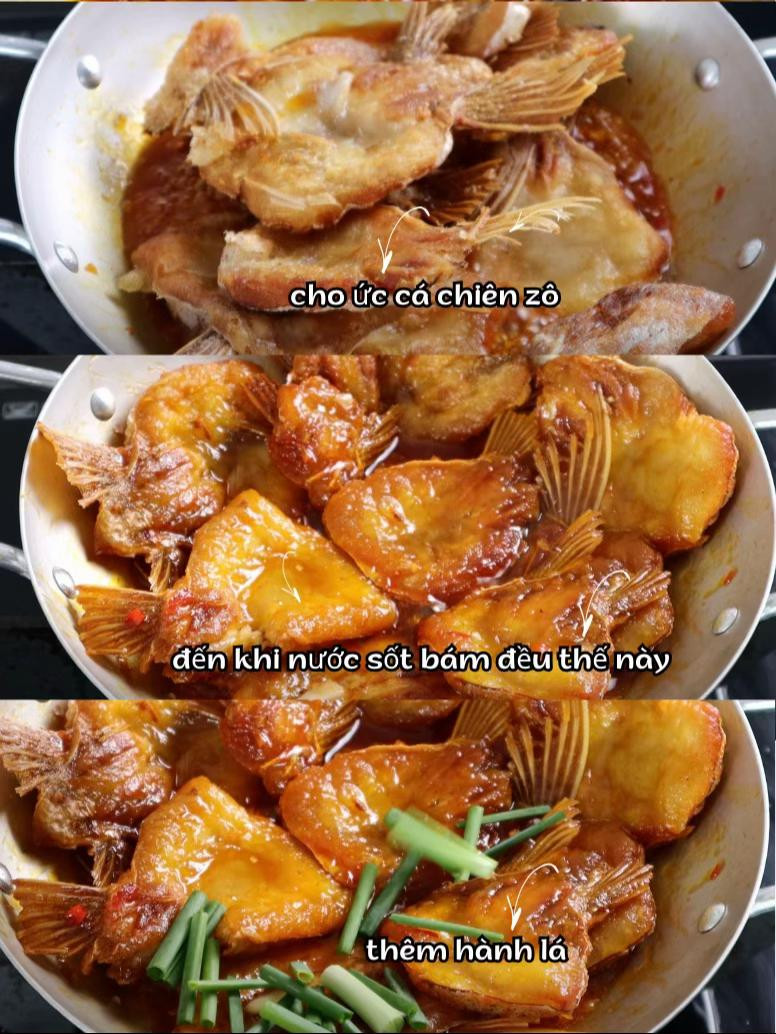 Cách làm ức mỡ cá chiên nước mắm siêu tốn cơm