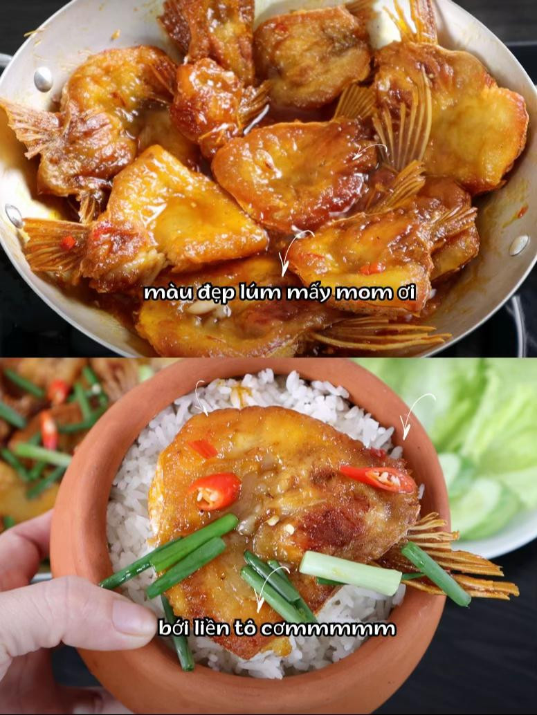 Cách làm ức mỡ cá chiên nước mắm siêu tốn cơm