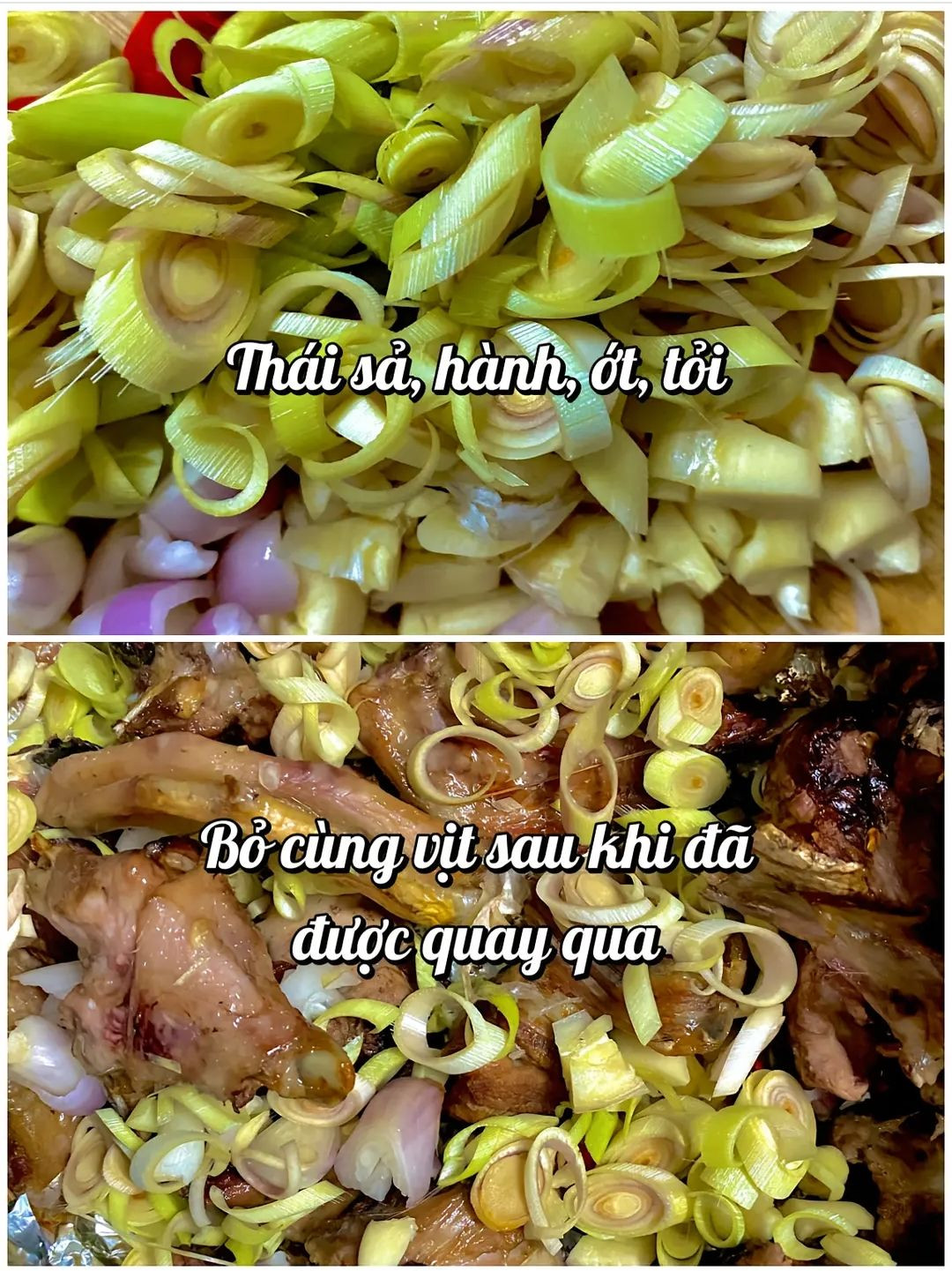 Cách làm vịt nướng sả ớt update với sốt me chua ngọt, thơm ngon không còn hôi