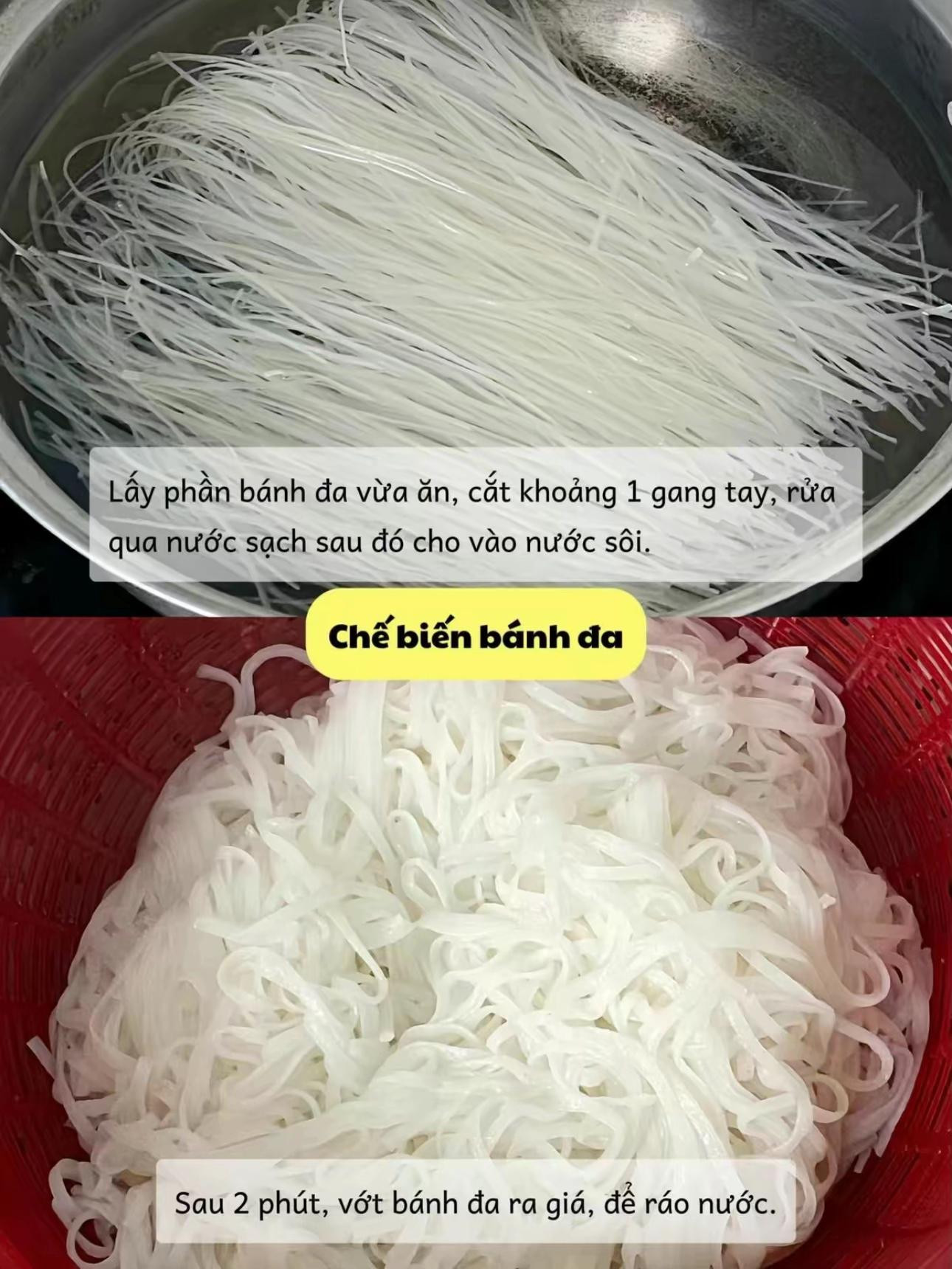Cách nấu bánh đa thịt băm cà chua đơn giản, dễ làm mà ngon tuyệt vời