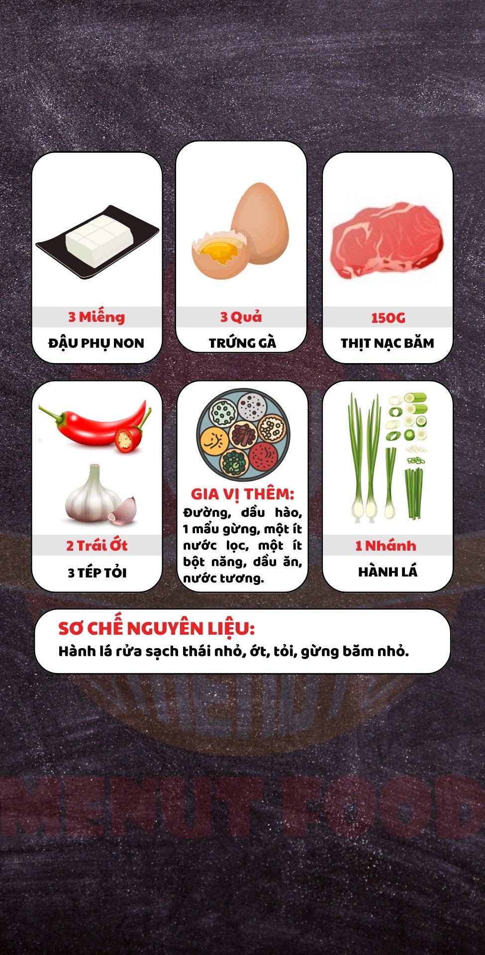 Cách nấu món đậu phụ sốt trứng thịt băm ngon cơm, giàu dinh dưỡng