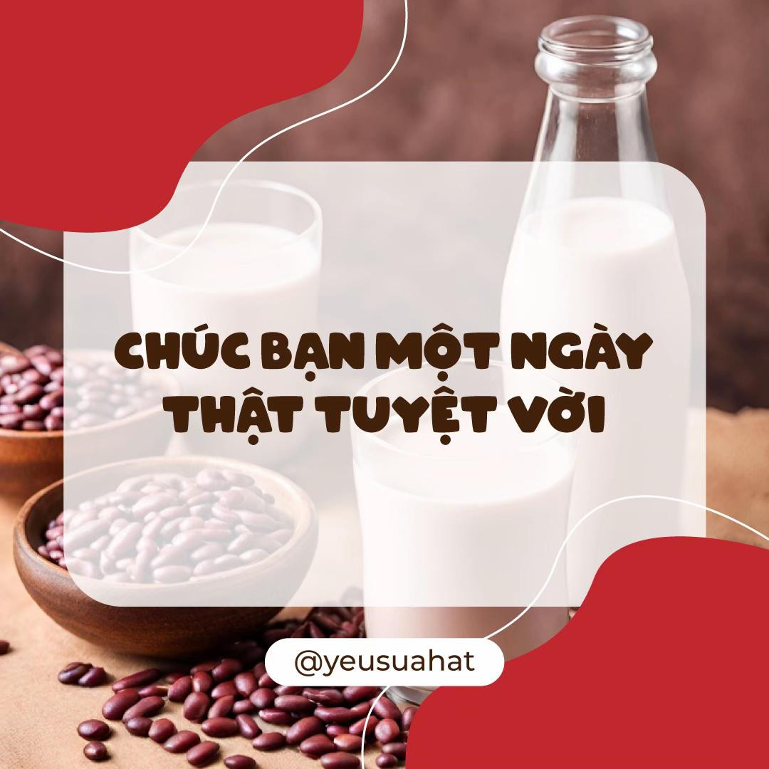 Cách nấu sữa đậu đỏ thơm ngon với lá dứa già và sữa không đường