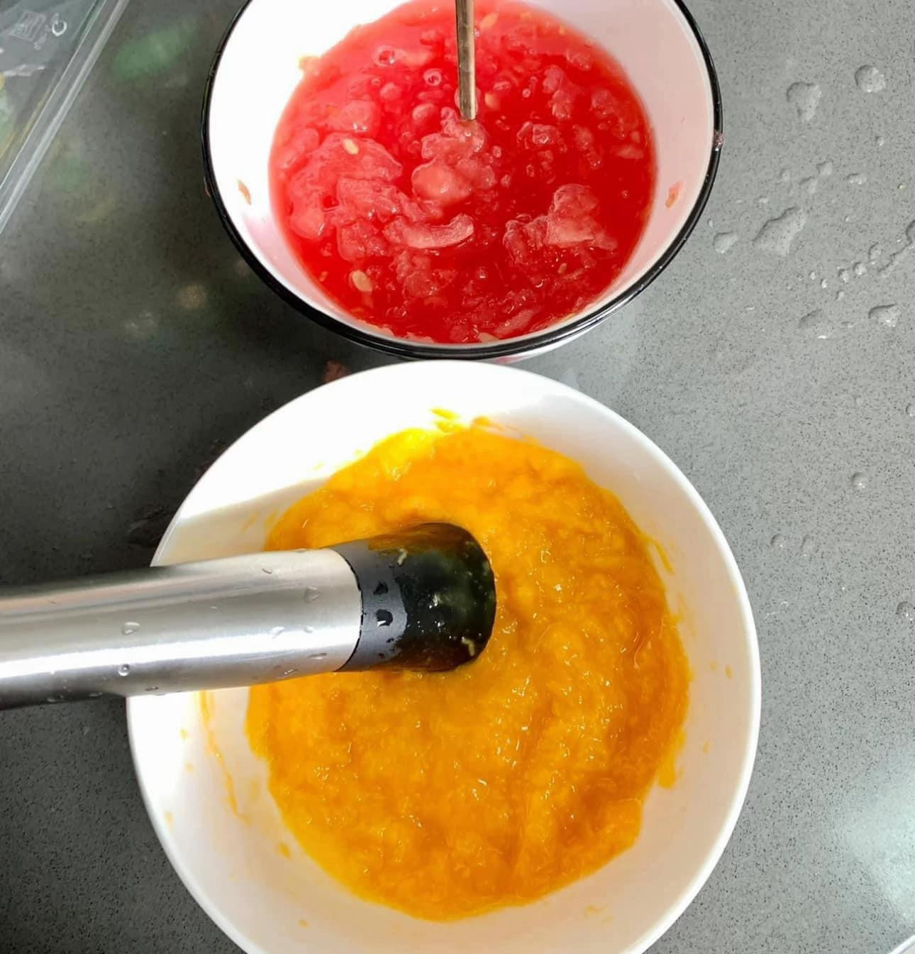 Cách pha trà xoài dưa hấu siêu mát, giải khát mùa hè