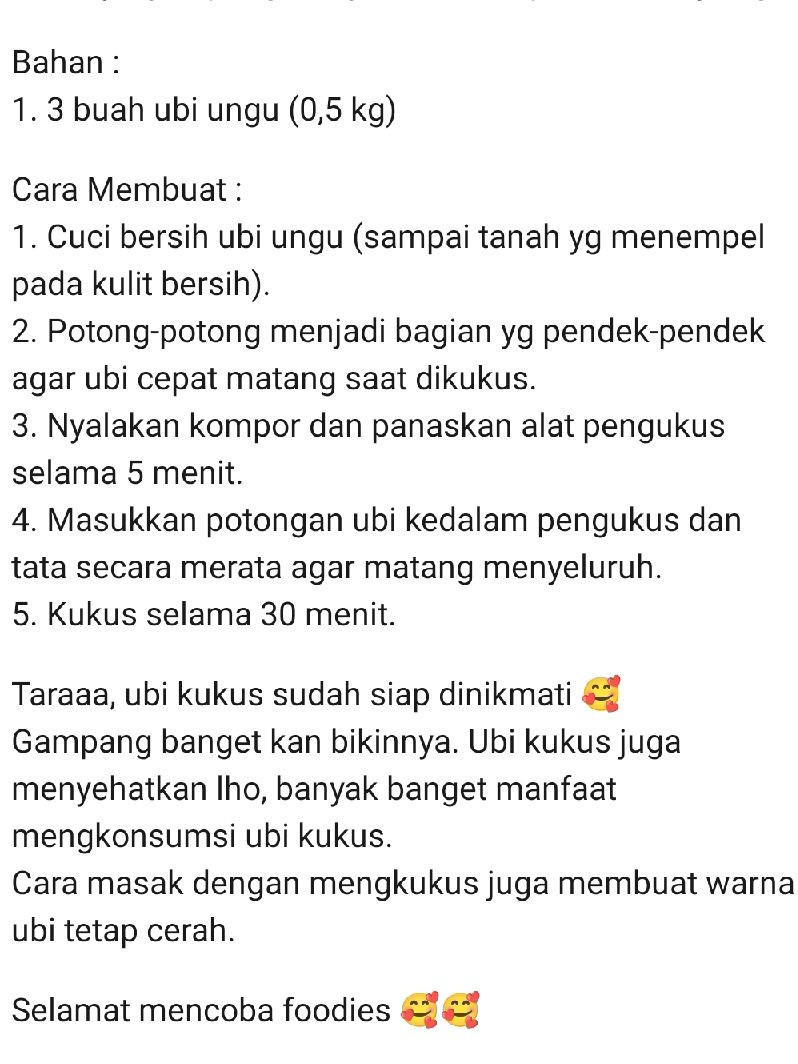 Camilan Sehat Ubi Ungu Kukus: Cách Làm Đơn Giản Chỉ Với 3 Bước