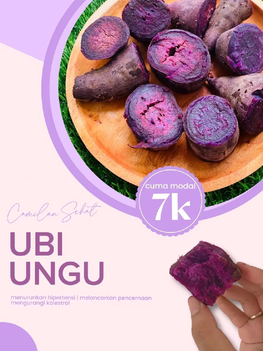 Camilan Sehat Ubi Ungu Kukus: Cách Làm Đơn Giản Chỉ Với 3 Bước