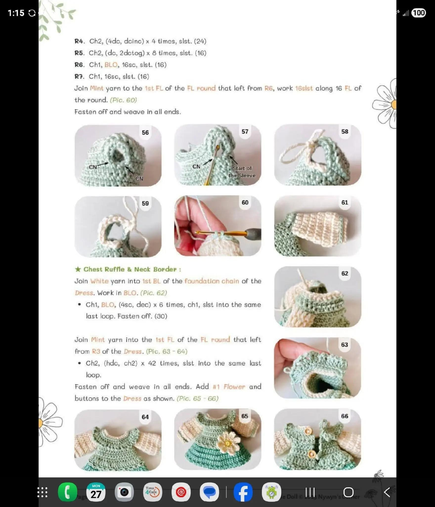 Camille Doll Crochet Pattern by Nywyn's Corner