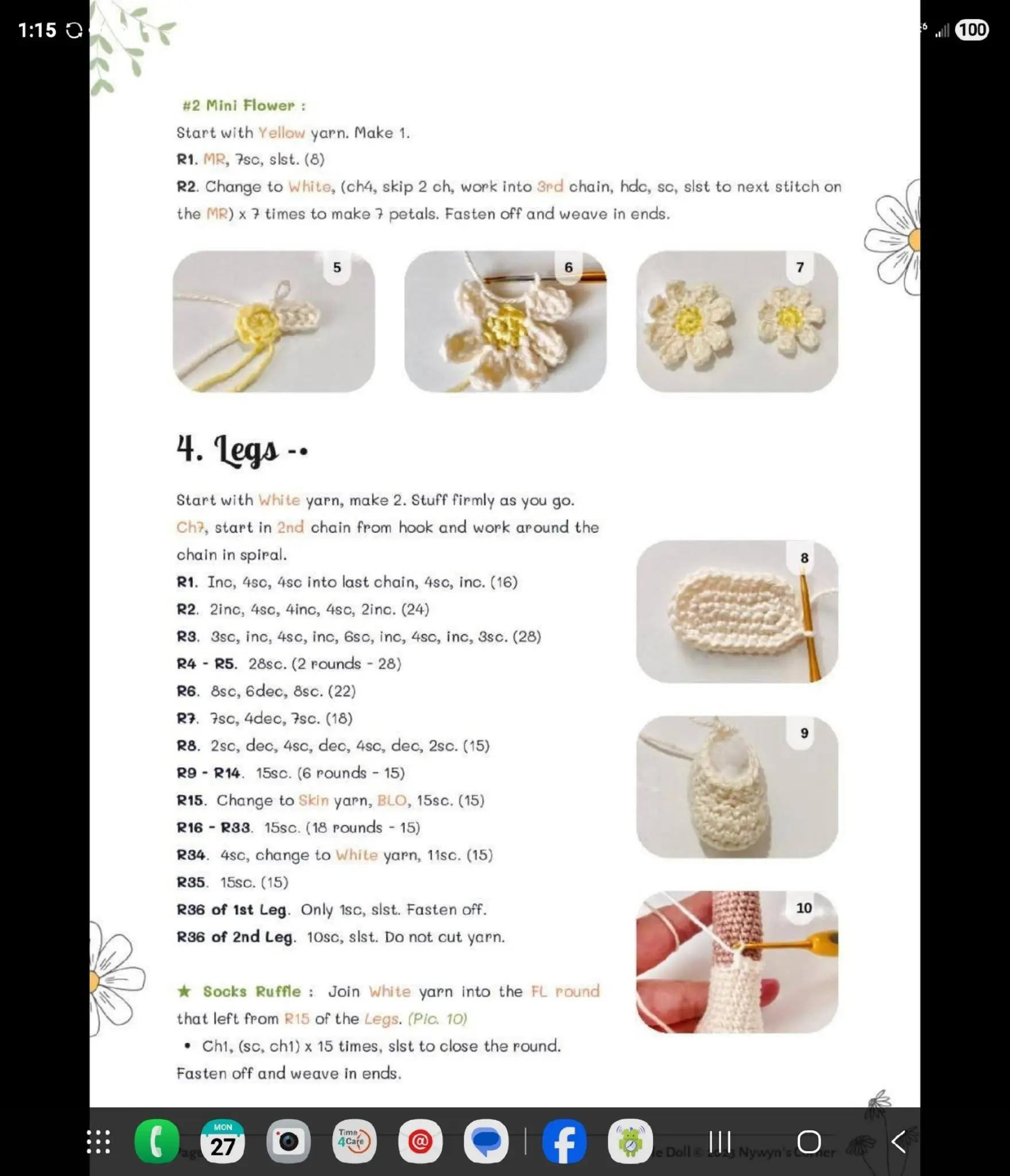 Camille Doll Crochet Pattern by Nywyn's Corner