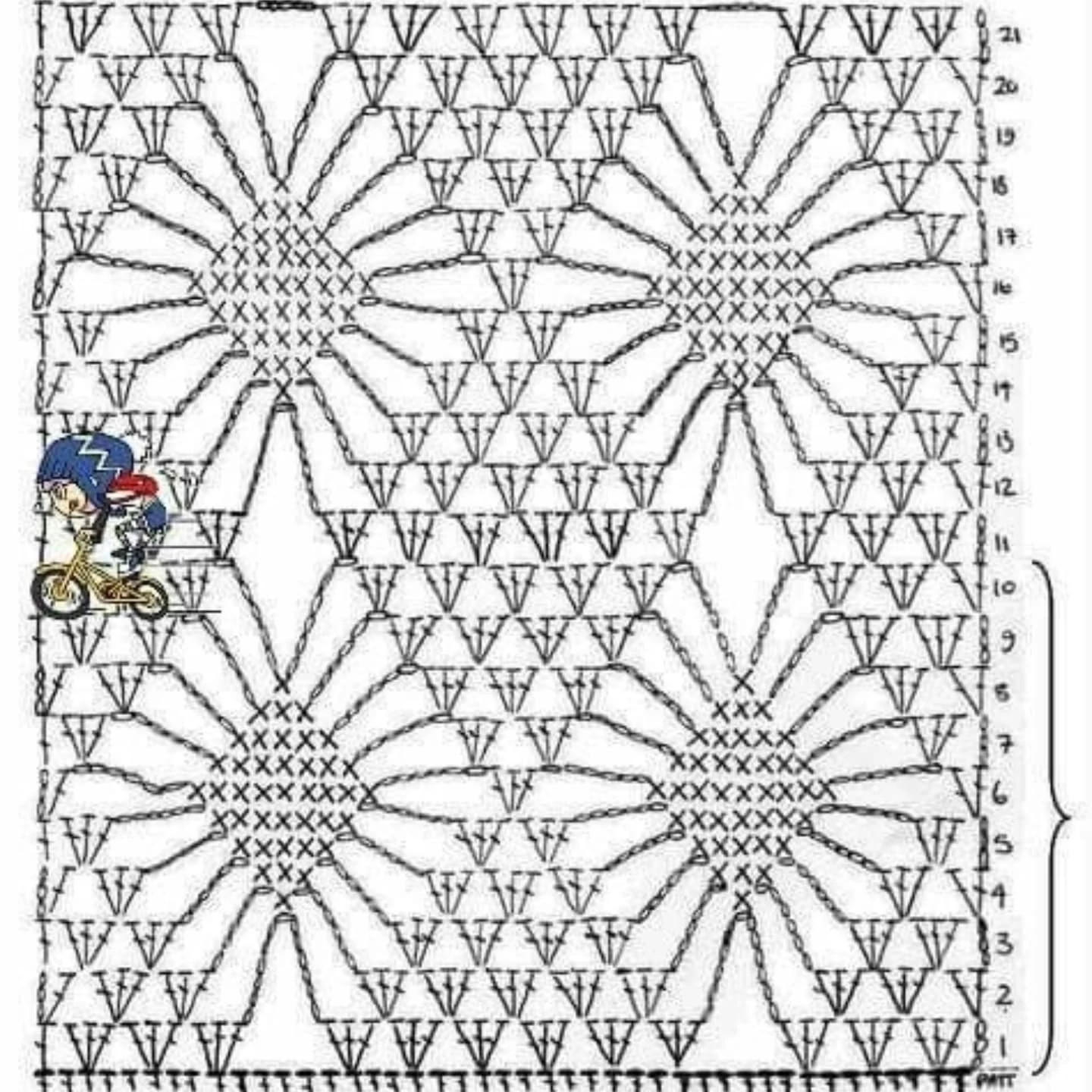 Caminos de mesa elegantes en crochet blanco con patrones florales y gráficos detallados