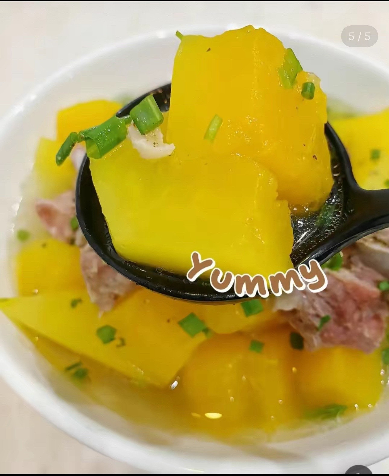 Canh Đu Đủ Sườn Non Ngọt Mát Ngày Hè