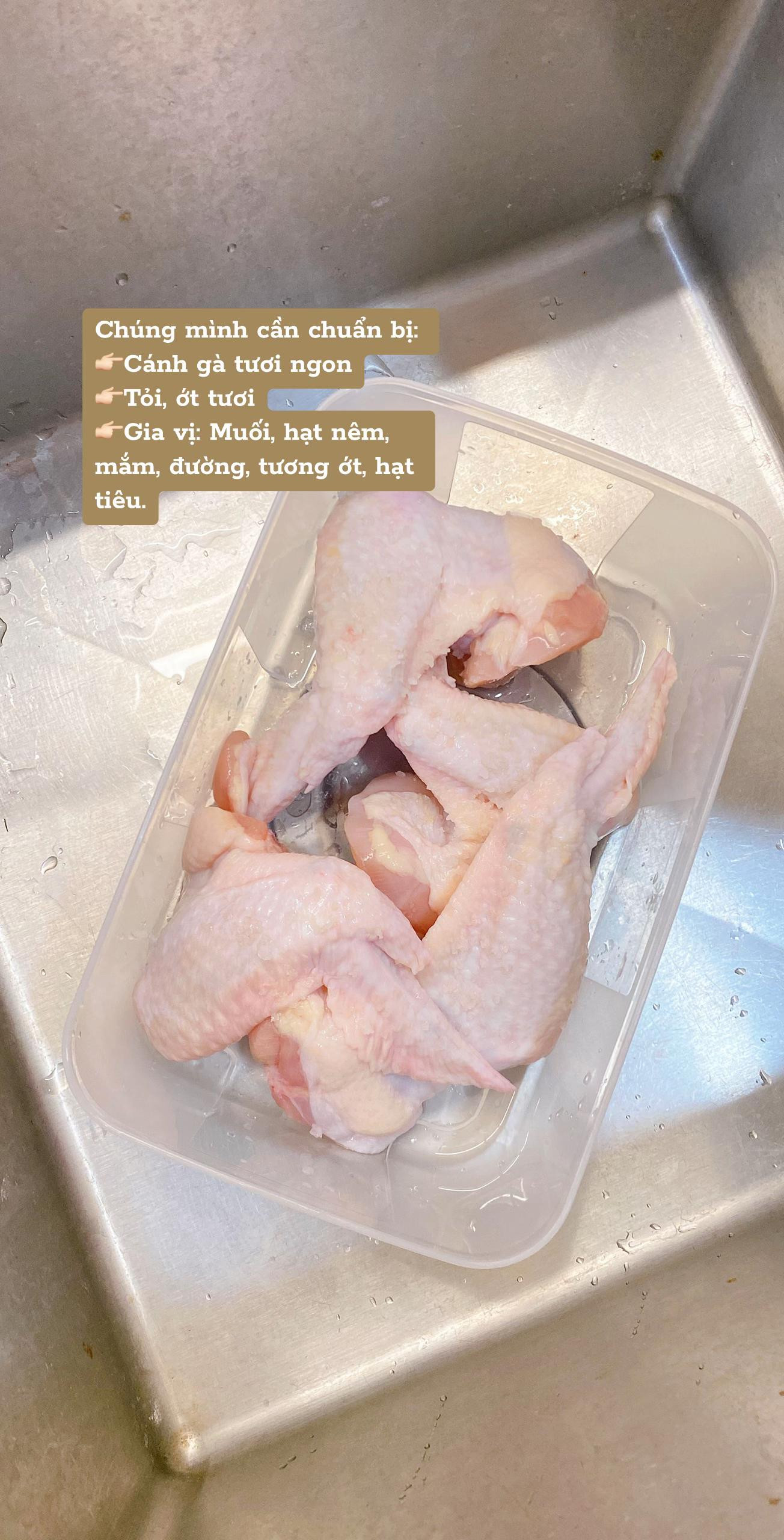 Cánh gà chiên mắm tỏi giòn ngon