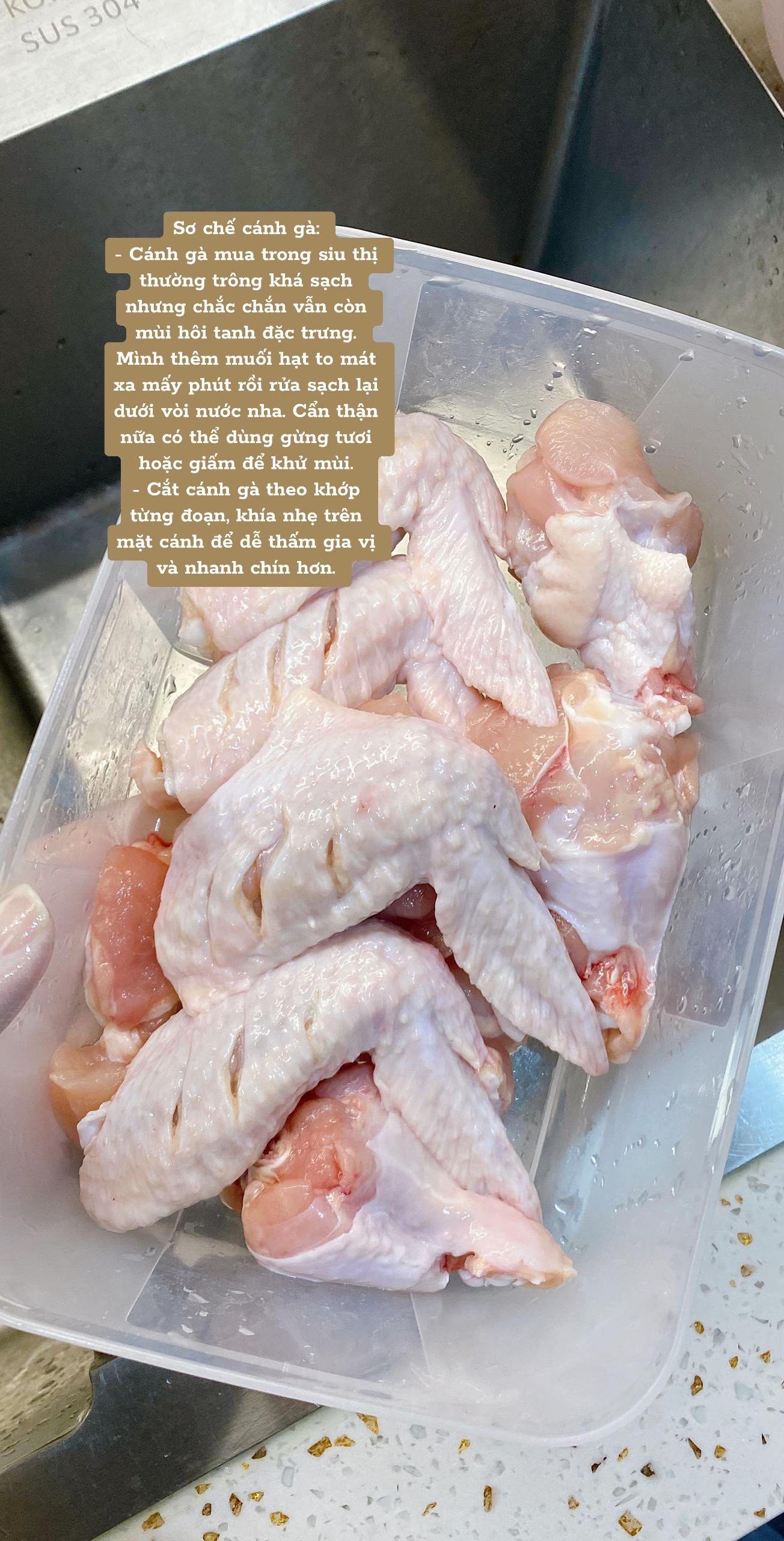 Cánh gà chiên mắm tỏi giòn ngon