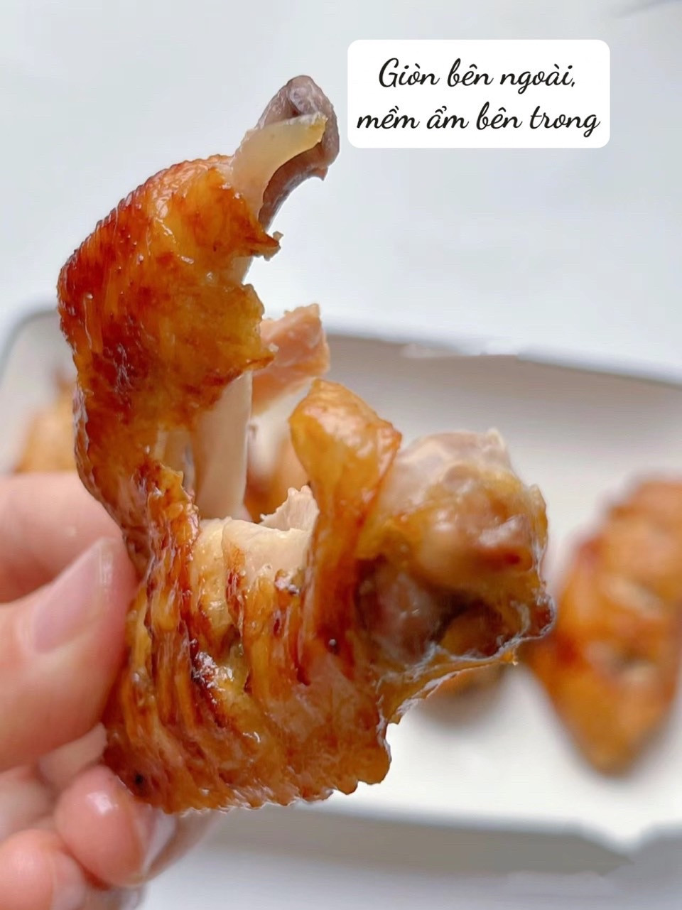 Cánh Gà Nướng Cho Bé - Thịt Mềm Thơm Ngon, Giòn Bên Ngoài