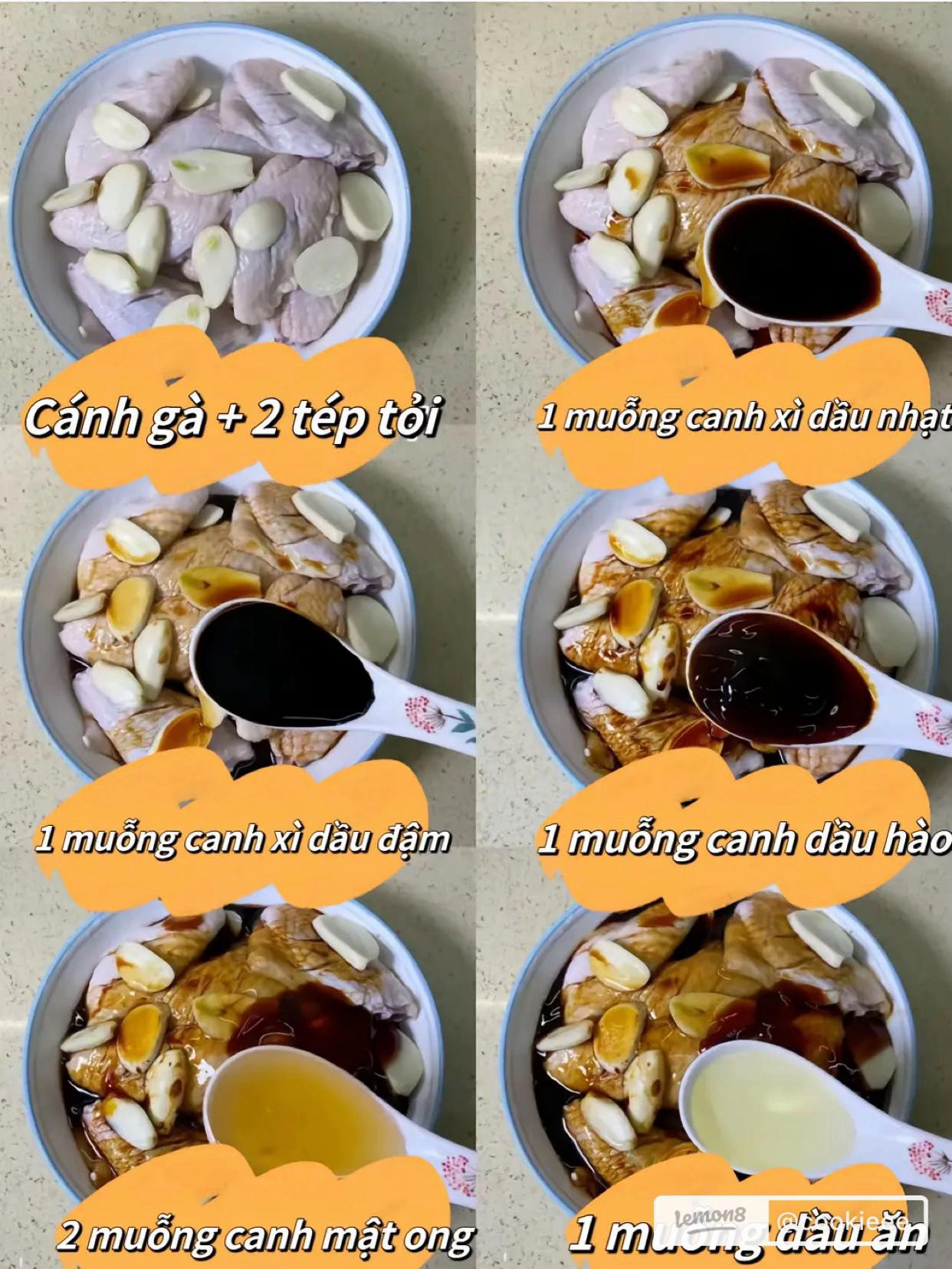 Cánh gà sốt chanh nướng da mềm, thịt ngọt đậm đà