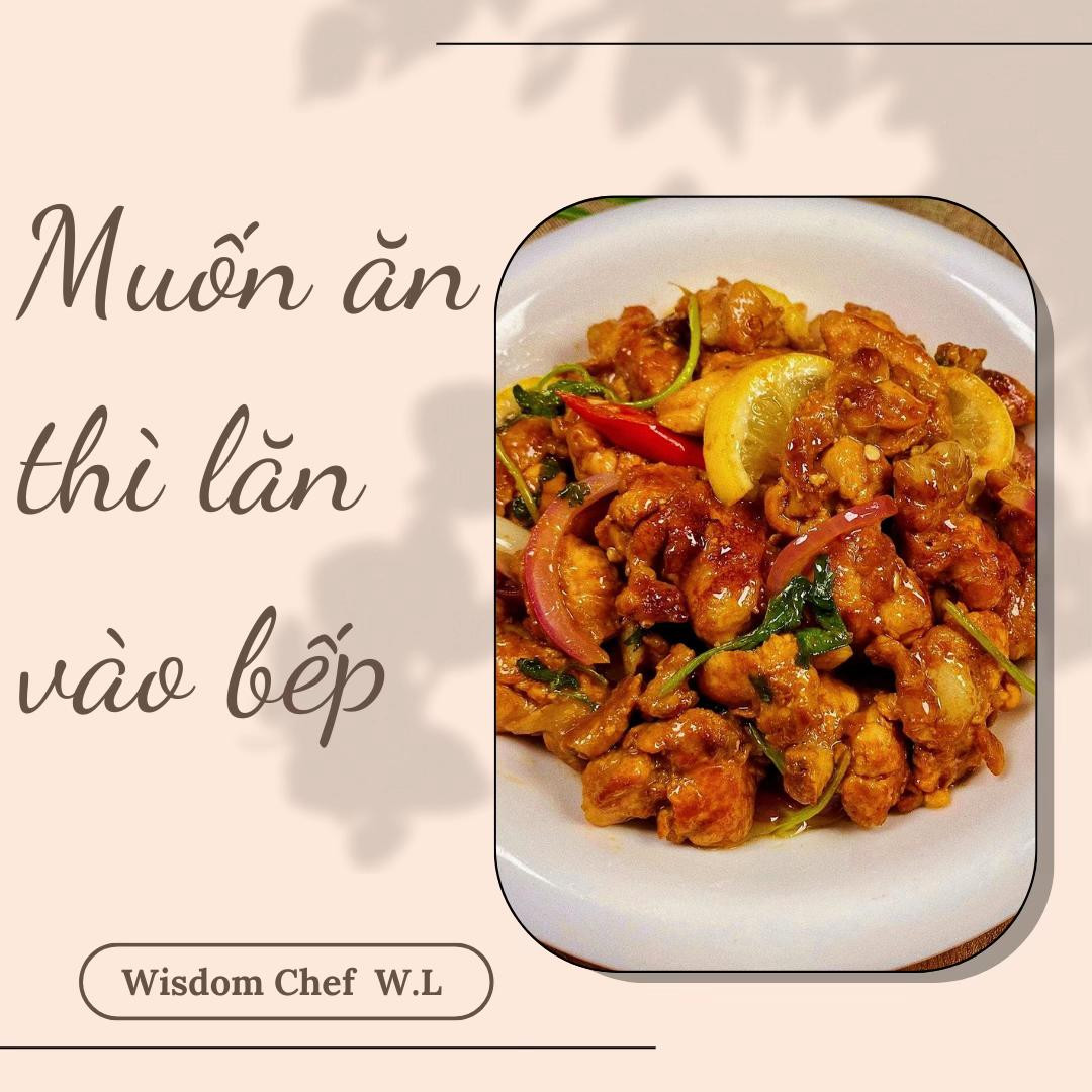 Cánh gà xào chua ngọt với chanh, ớt và hành tây - Món ăn ngon đậm đà